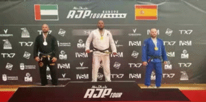 David Hugonin vainqueur du AJP Spain