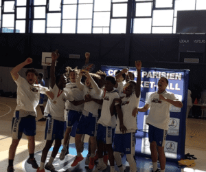 Championnet vainqueur de la coupe de Paris basket U21