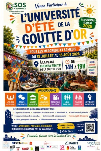 Université d'été de la Goutte d'Or 2026