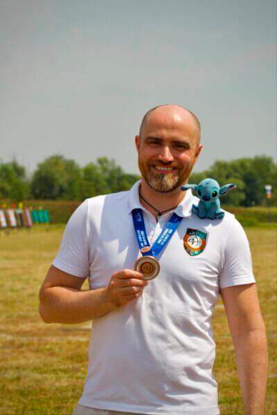 David troisième au championnat de France