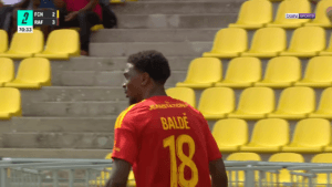 Ibrahima Baldé auteur d'un triplé pour la 3ème journée de Ligue 2 BKT 26-27