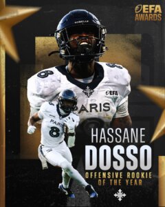 Hassane Dosso Offensive rookie of the year 2026