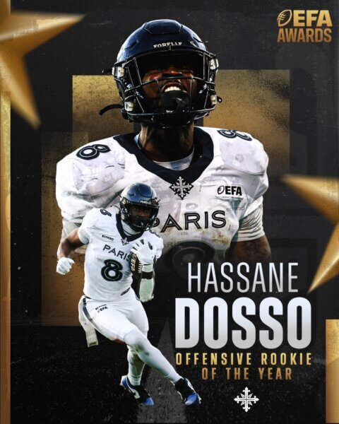 Hassane Dosso Offensive rookie of the year 2026