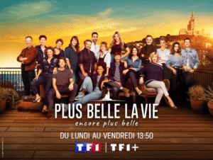 Franck Lorrain dans "Plus belle la vie, encore plus belle sur TF1"