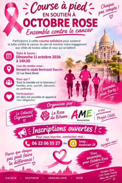Octobre Rose à Clignancourt